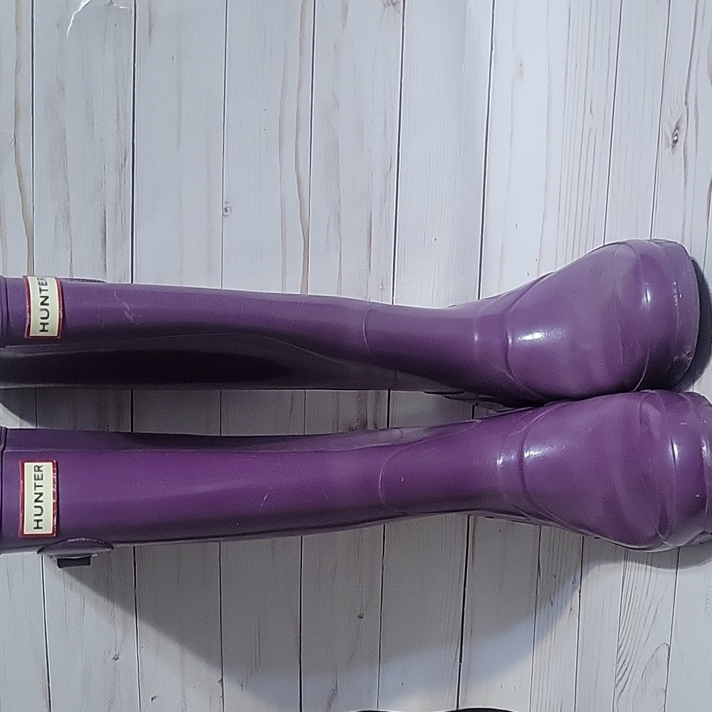 Pre-Owned Hunter Boots Size 6 - Picture 2 of 5